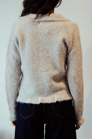 JOSEPHINE gilet taupe JOSEPHINE gilet taupe