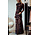 NOA longue robe marron