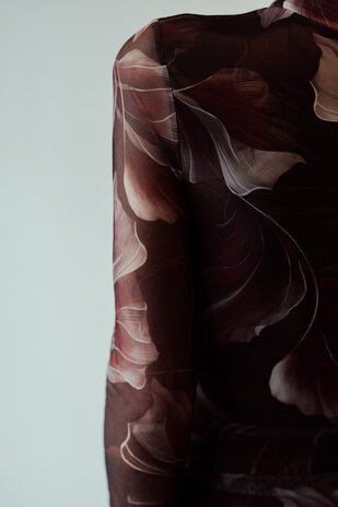 NOA longue robe marron NOA longue robe marron