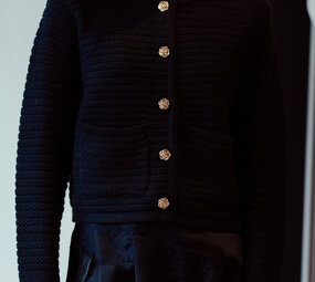 JACKIE gilet noir