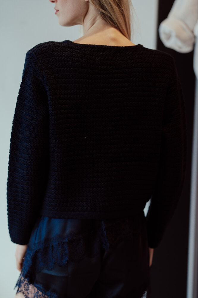 JACKIE gilet noir JACKIE gilet noir