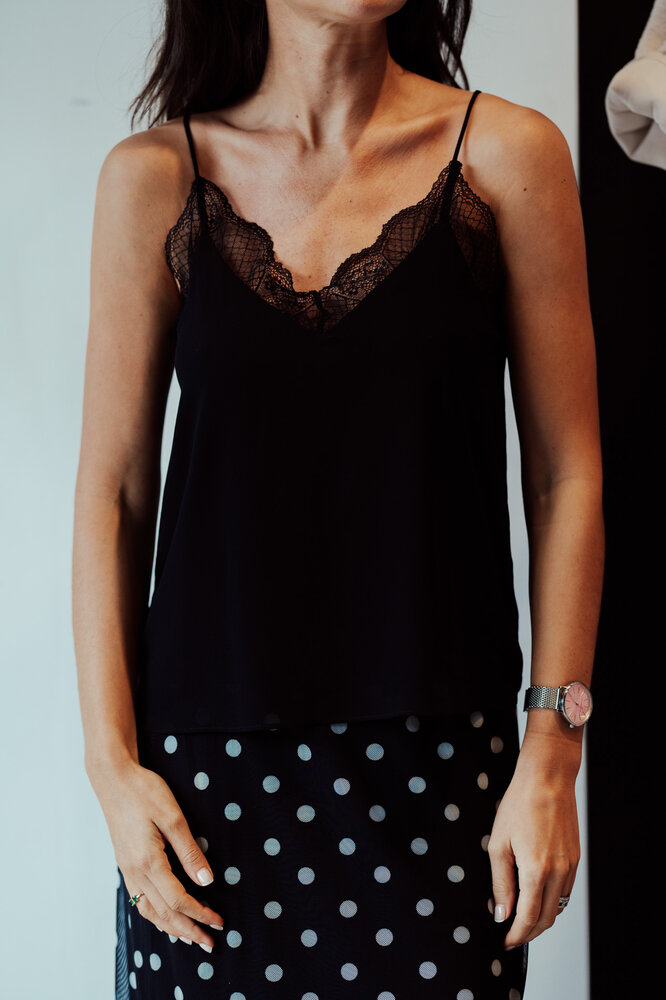 BIANKA top noir BIANKA top noir