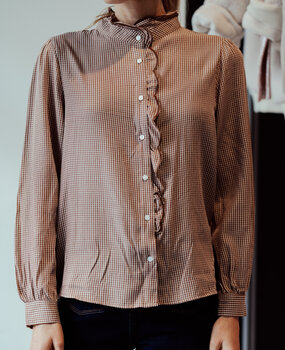 NAIA chemise noisette