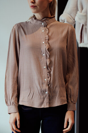 NAIA chemise noisette NAIA chemise noisette