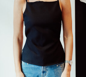JANE top noir
