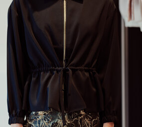 FLAVIE gilet noir