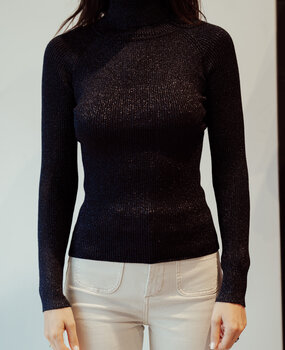 ARIELLE col roulé noir ARIELLE col roulé noir