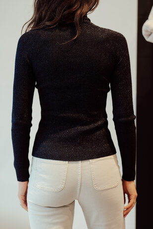 ARIELLE col roulé noir ARIELLE col roulé noir