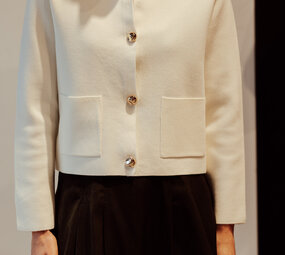 THEA gilet blanc