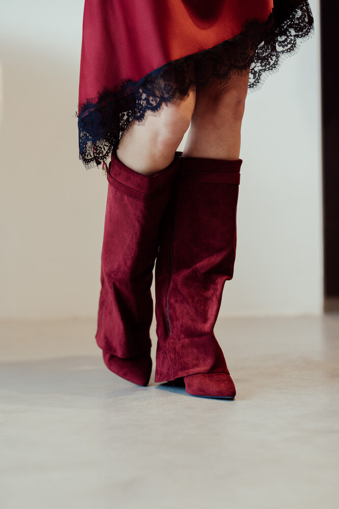 KELLY bottes hautes bordeaux KELLY bottes hautes bordeaux