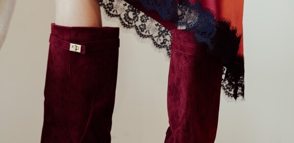 KELLY bottes hautes bordeaux KELLY bottes hautes bordeaux