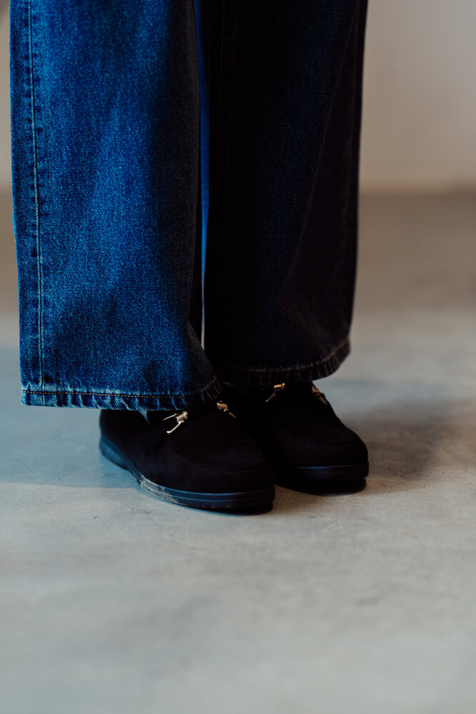 ROSALIE mocassins noir