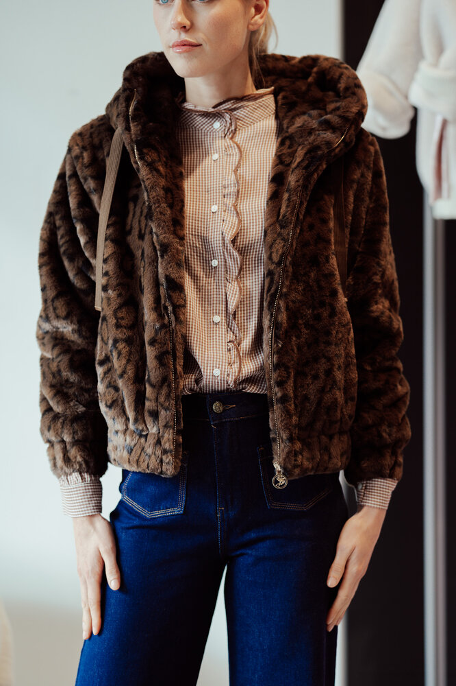 NAIA chemise noisette NAIA chemise noisette