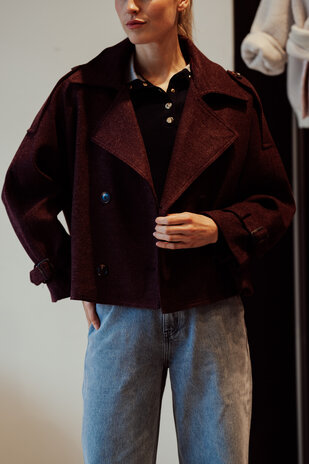 CAPUCINE pull bleu marine/gris CAPUCINE pull bleu marine/gris