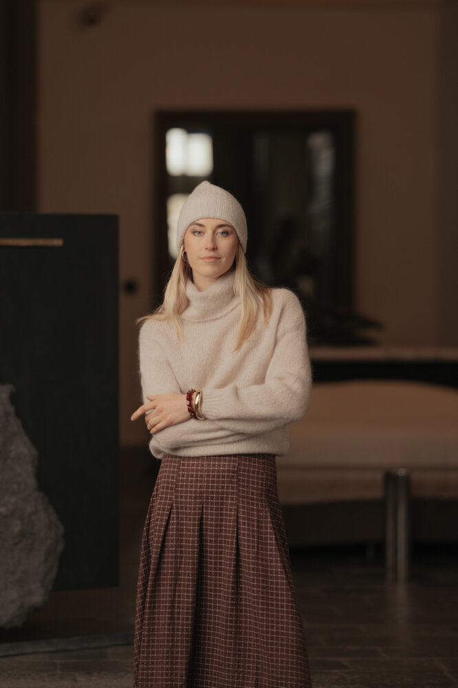 VITTORIA pull beige VITTORIA pull beige