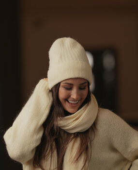 LYSE bonnet jaune clair