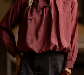 ELOVE blouses bordeaux
