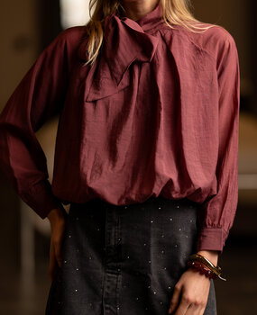 ELOVE blouses bordeaux