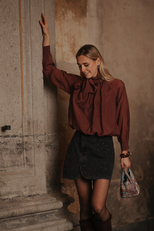 ELOVE blouses bordeaux