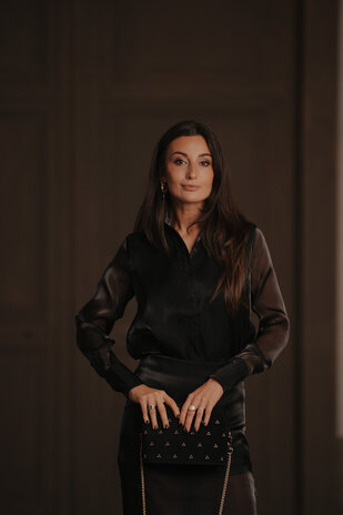 AMELIE chemise noire AMELIE chemise noire