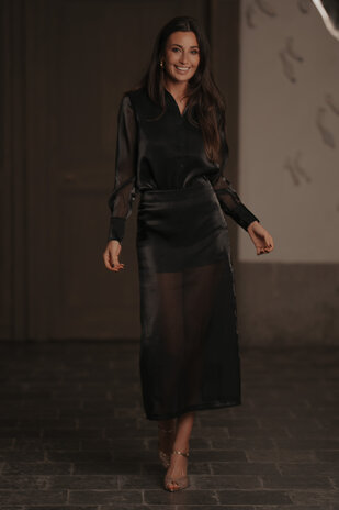 AMELIE chemise noire AMELIE chemise noire