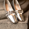 INAYA ballerines argentées