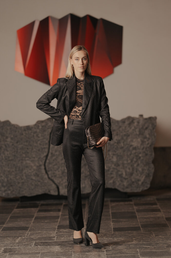 LIORA body en dentelle noire