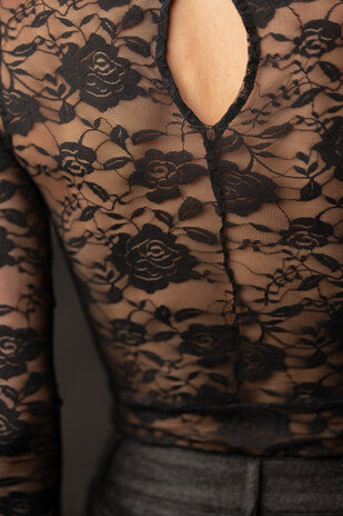 LIORA body en dentelle noire