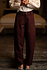BARREL pantalon bordeaux