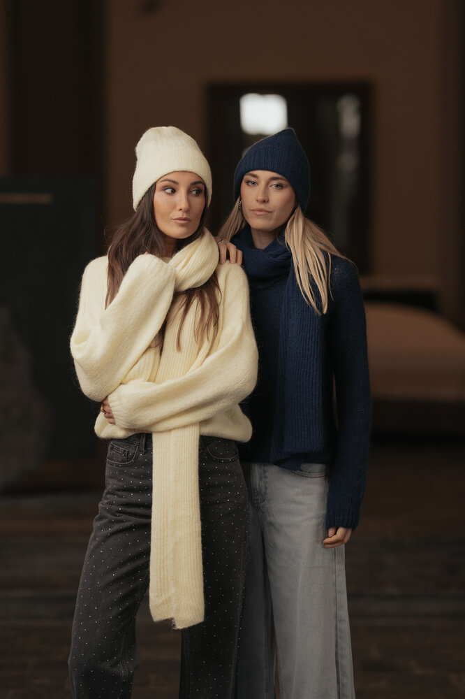 LYSE écharpe jaune clair LYSE écharpe jaune clair