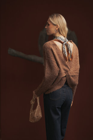 GAELLE pull marron GAELLE pull marron