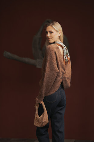 GAELLE pull marron GAELLE pull marron