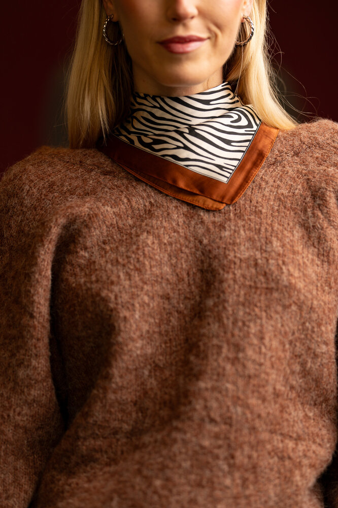 GAELLE pull marron GAELLE pull marron