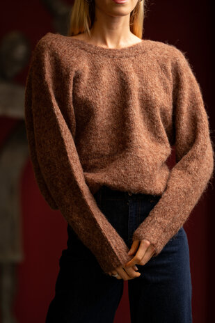 GAELLE pull marron GAELLE pull marron