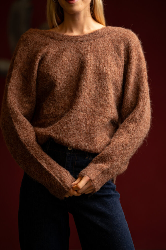 GAELLE pull marron GAELLE pull marron