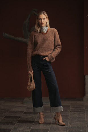 GAELLE pull marron GAELLE pull marron