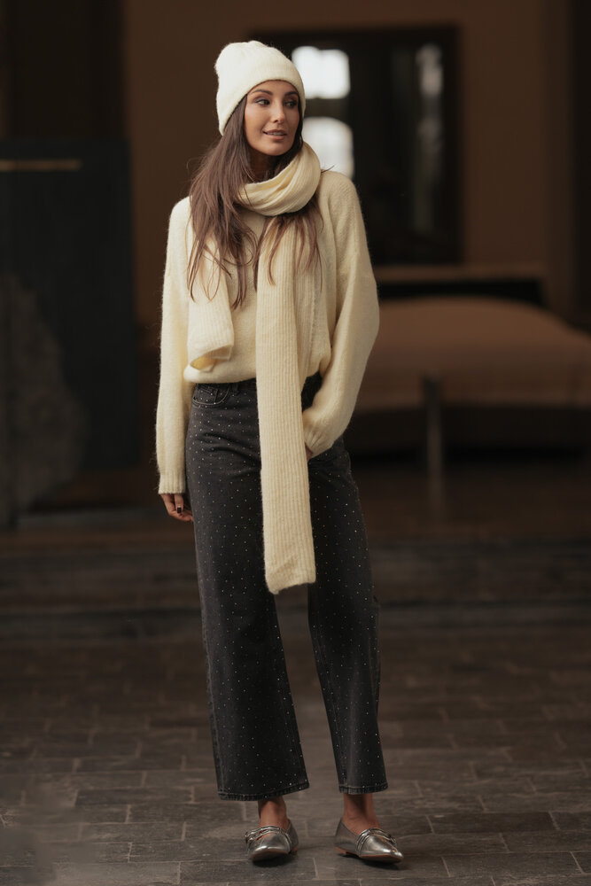 RAWLIN jean à strass