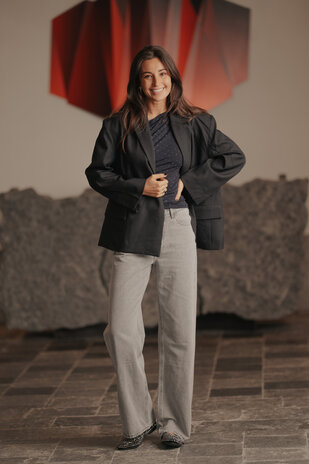 CELESTIN jean gris clair