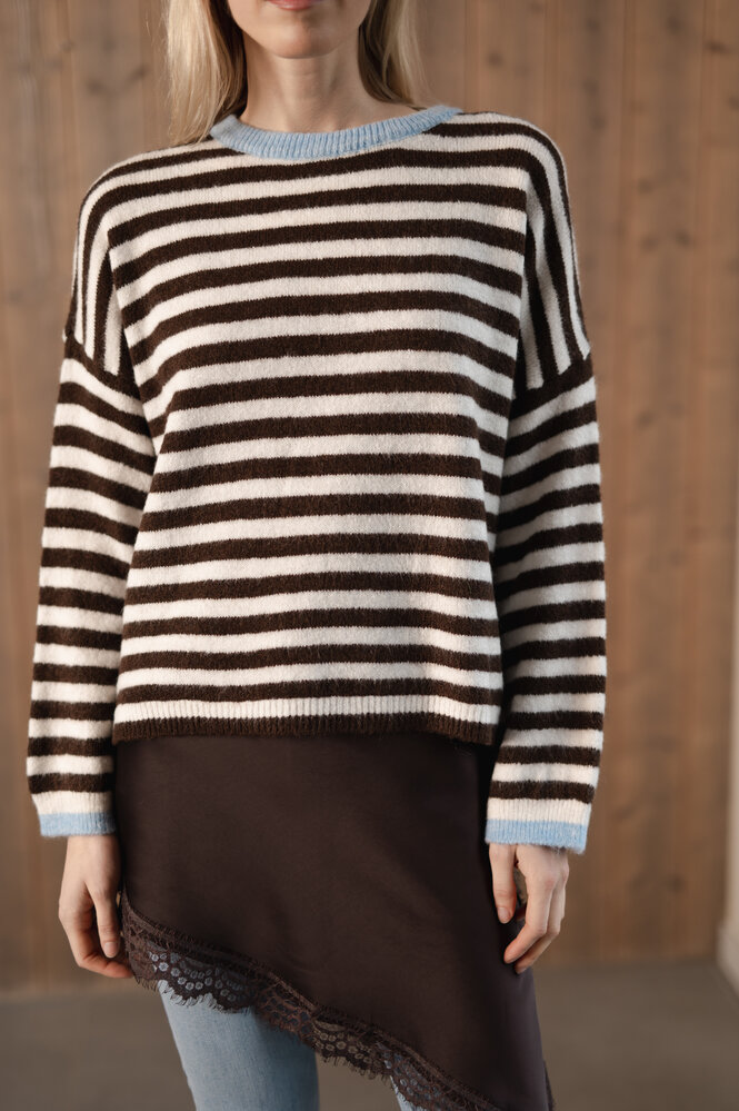 CALLIOPE pull choco/ble