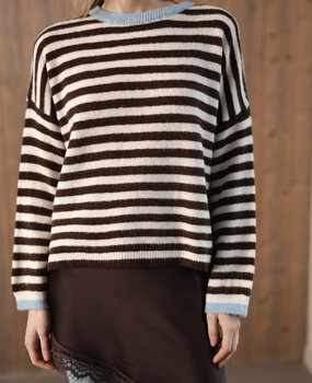 CALLIOPE pull choco/bleu