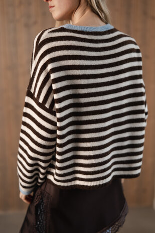 CALLIOPE pull choco/ble