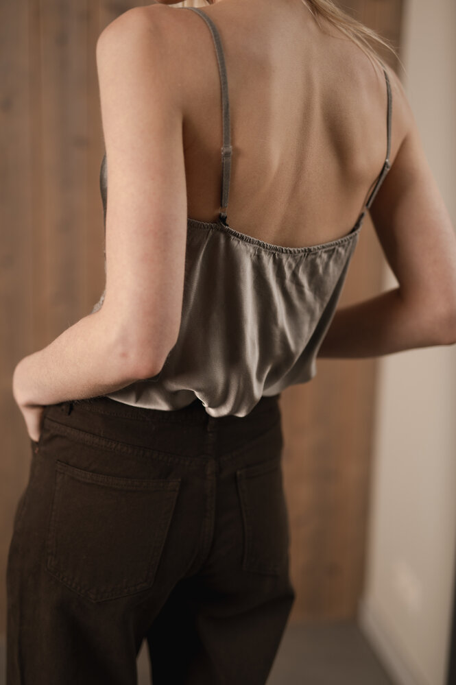 SIDONIE débardeur taupe
