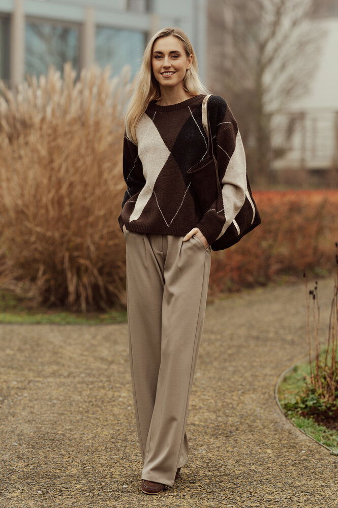 FREYJA pantalon taupe