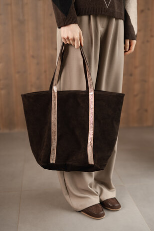 OPHIDIA sac fourre-tout choco