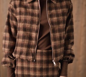 SOLENE veste choco
