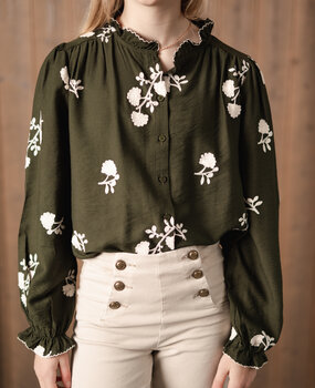 CALYSTA chemise kaki