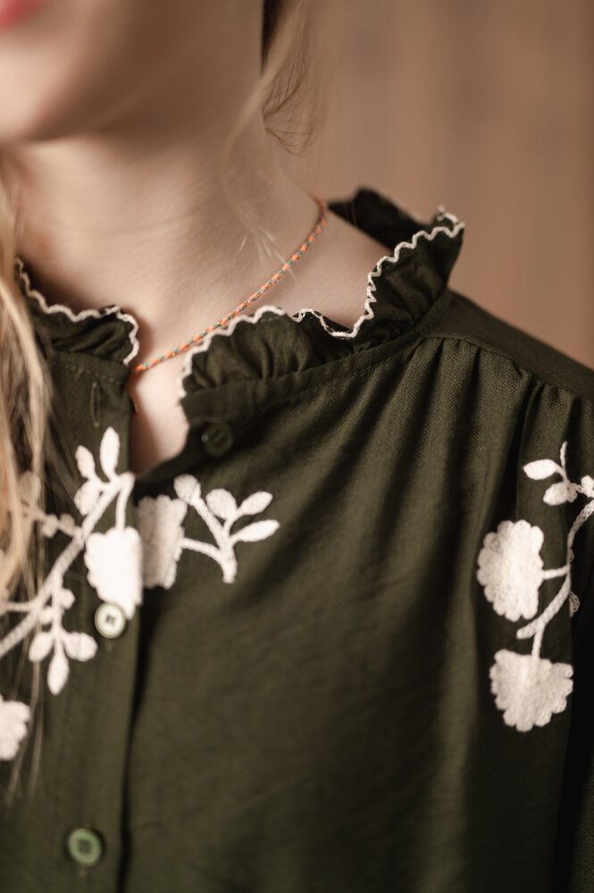 CALYSTA chemise kaki