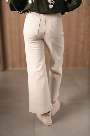 VICTORINE jean taupe