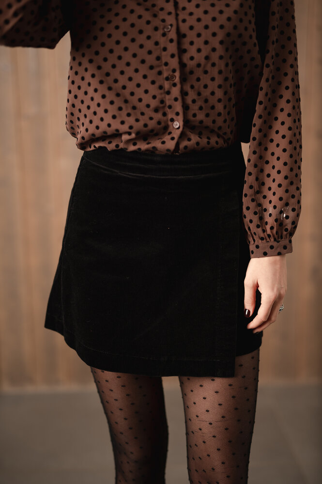 ORELLE jupe-short noir