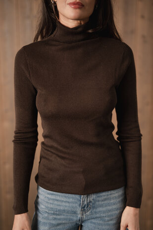 KAILA pull marron